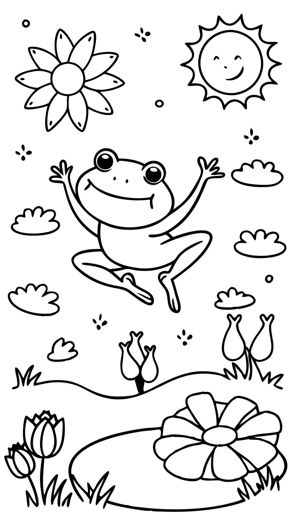 leap day coloring page